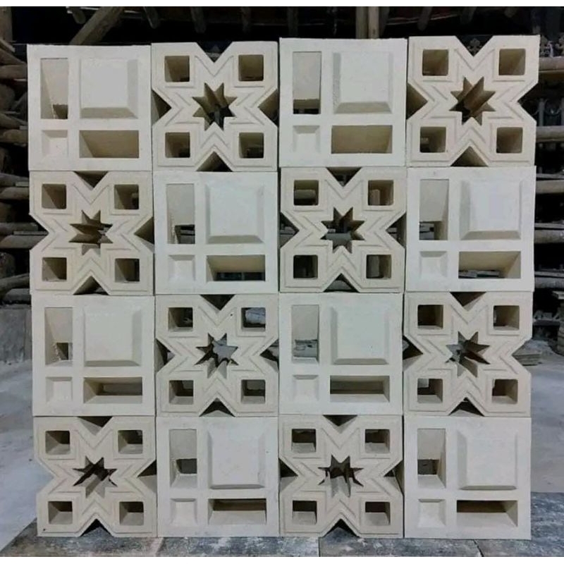 Jual Roster beton minimalis/roster modern/roster lubang angin motif ...
