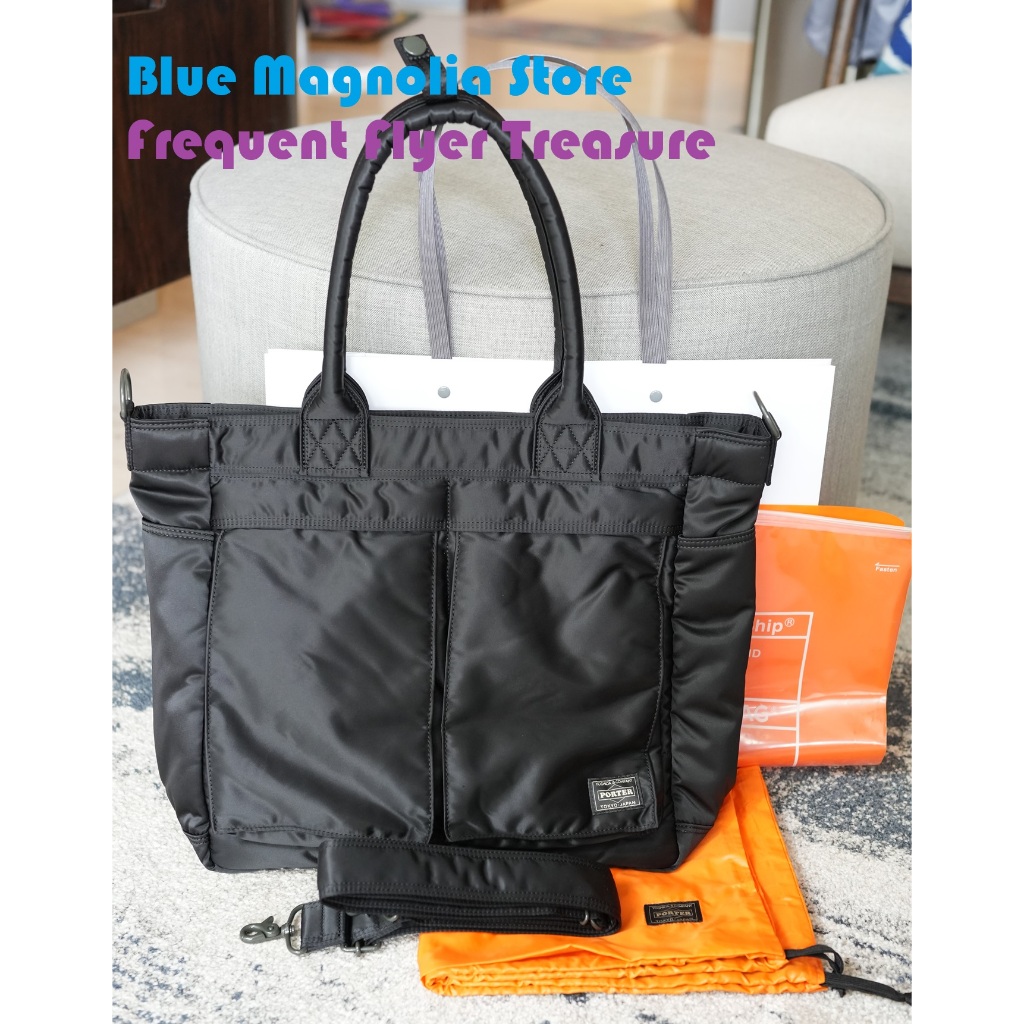 Japan Porter Tote Backpack Tanker 2Way Tote Bag Sage Green By