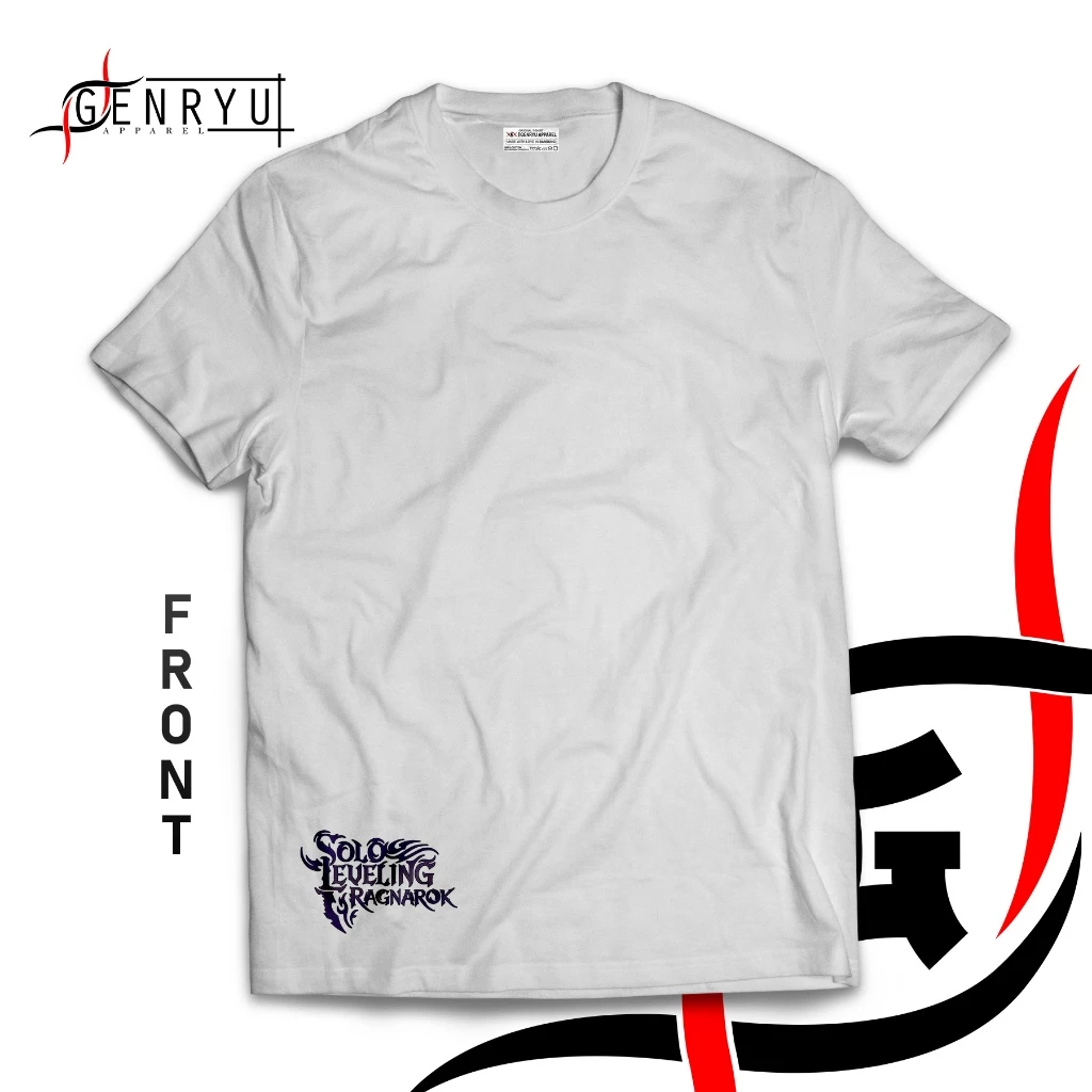 Shadow Sung Jinwoo Anime Solo Leveling Ragnarok Baju Kaos
