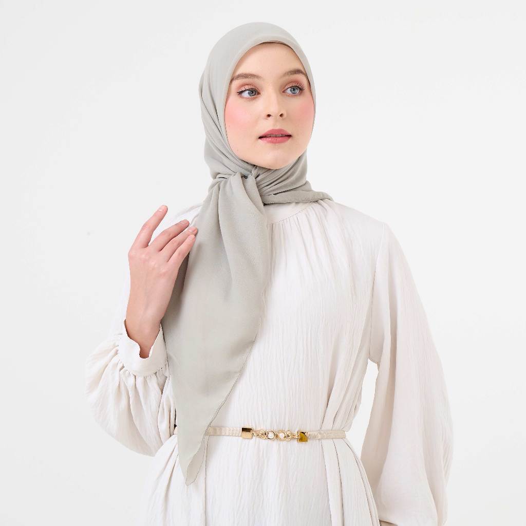 Hijab Paris Japan Eyelash Segi Empat Premium Polos DS Modest