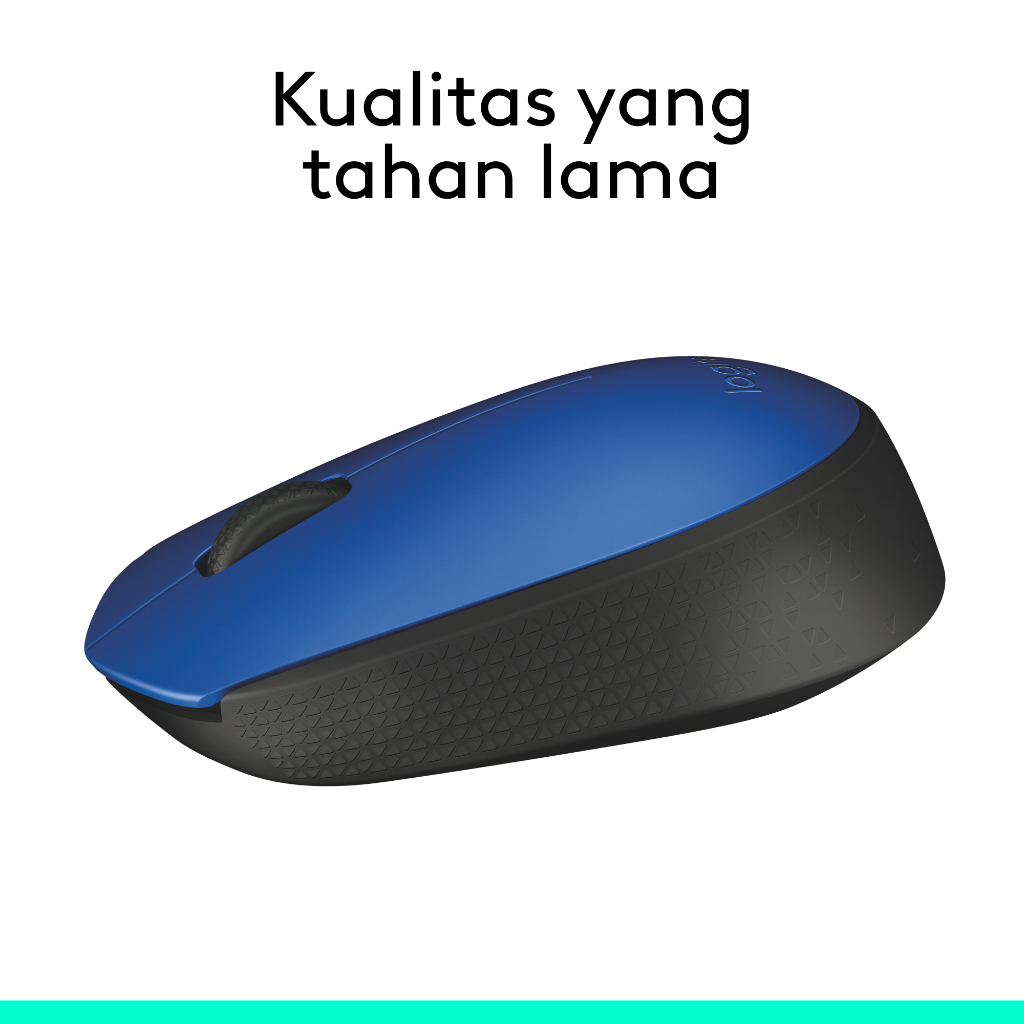 Logitech M171 Mouse Wireless untuk Windows, Mac, ChromeOS - Blue (6)