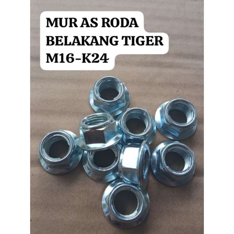 Jual Mur As Roda Belakang Tiger M16-k24 | Shopee Indonesia