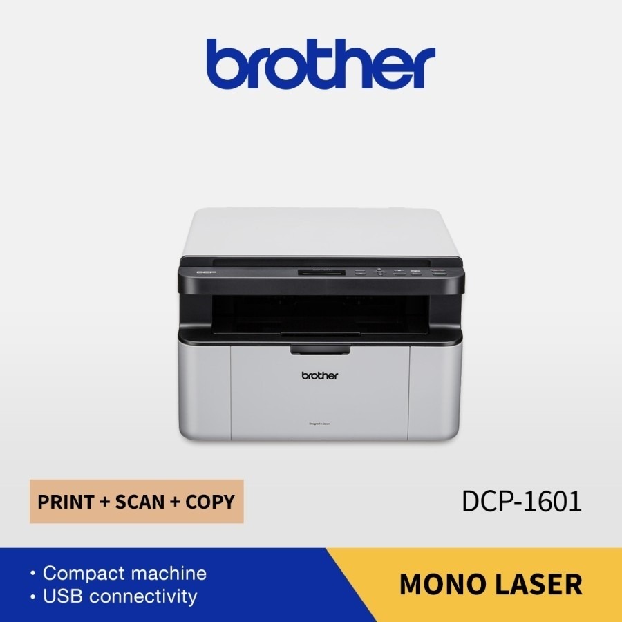 Printer Brother DCP-1601 Laser Mono Multifungsi - Resmi