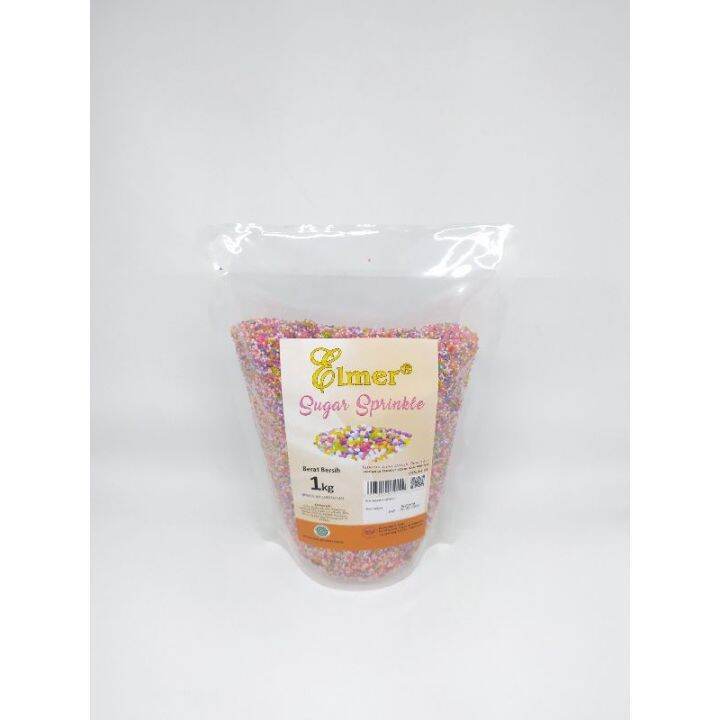 Jual sprinkel / sugar sprinkle /springkel rainbow 1kg | Shopee Indonesia