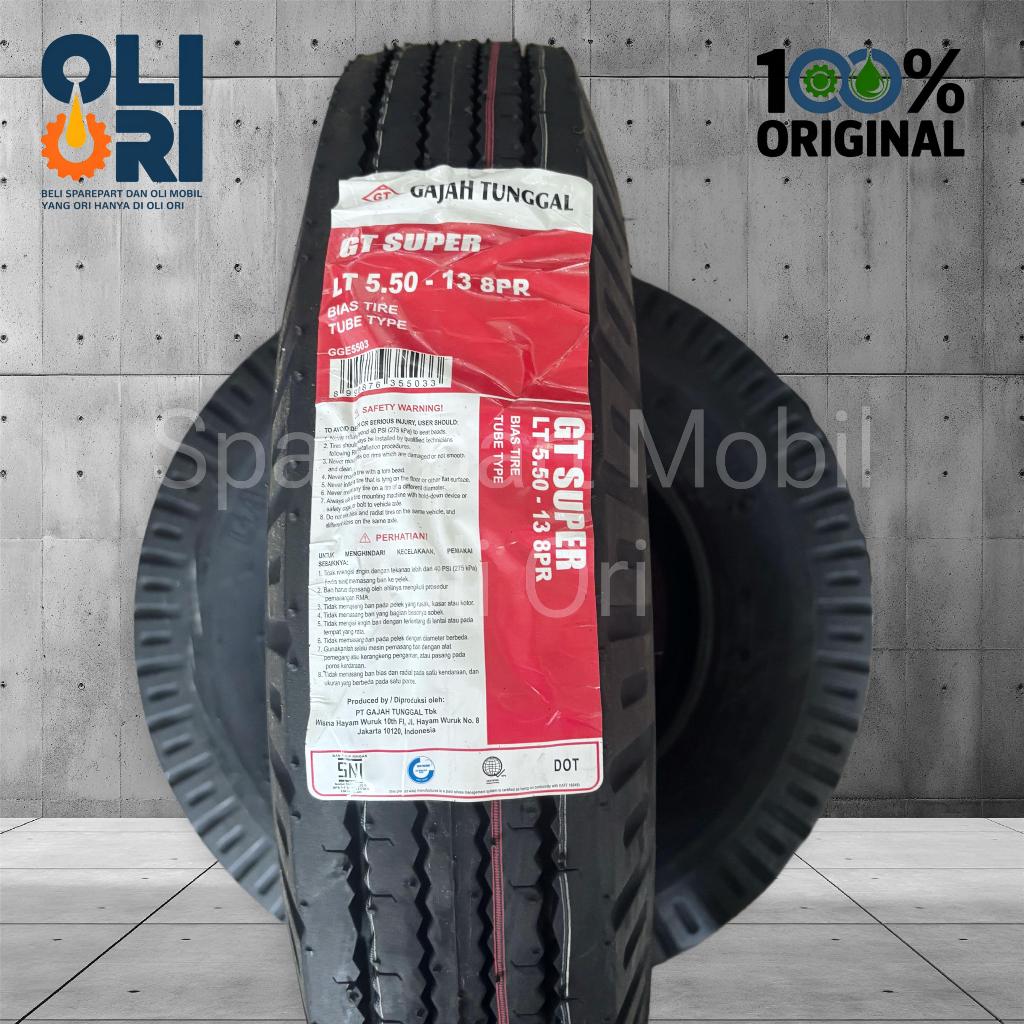 Jual Ban Gajah Tunggal GT Super LT 550 R13/8PR Ban Mobil Angkutan ...