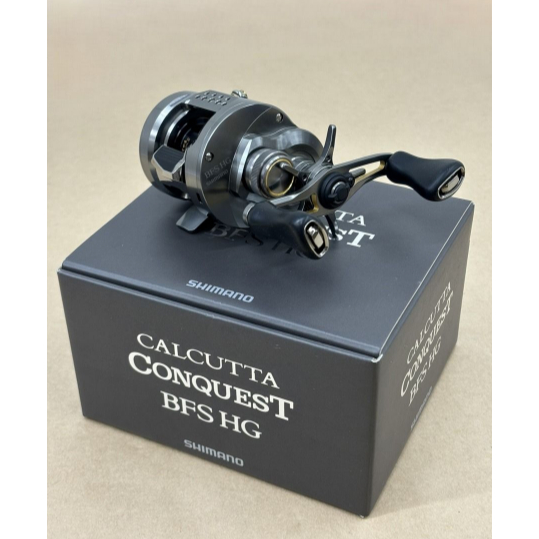 Shimano 23 Calcutta Conquest BFS Series HG Right Baitcast Reel