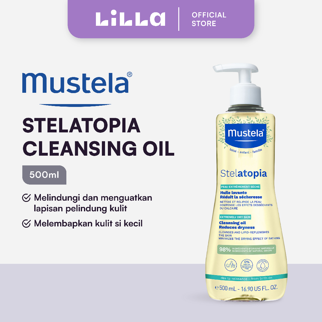Mustela Stelatopia Cleansing Oil 500ml