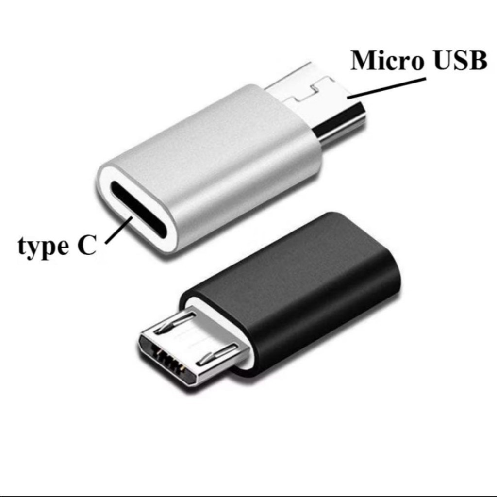 Jual [SO-457] Adapter converter Type C To Micro | Shopee Indonesia