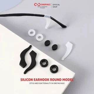 SHERYACC Earhook Kacamata Pengait Kacamata Kombinasi Anti Slip E001