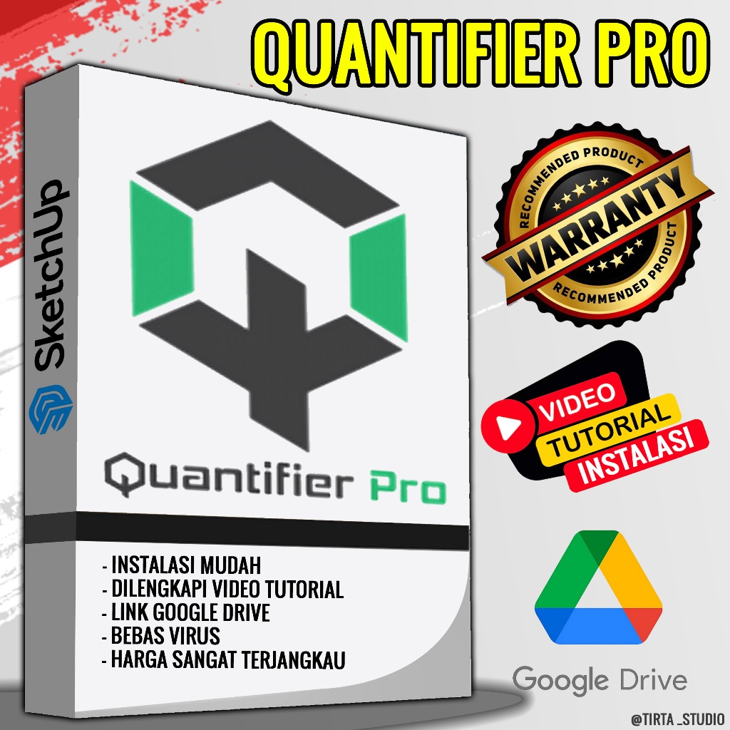 Jual Plugins Quantifier Pro Sketchup + Video Instalasi | Shopee Indonesia