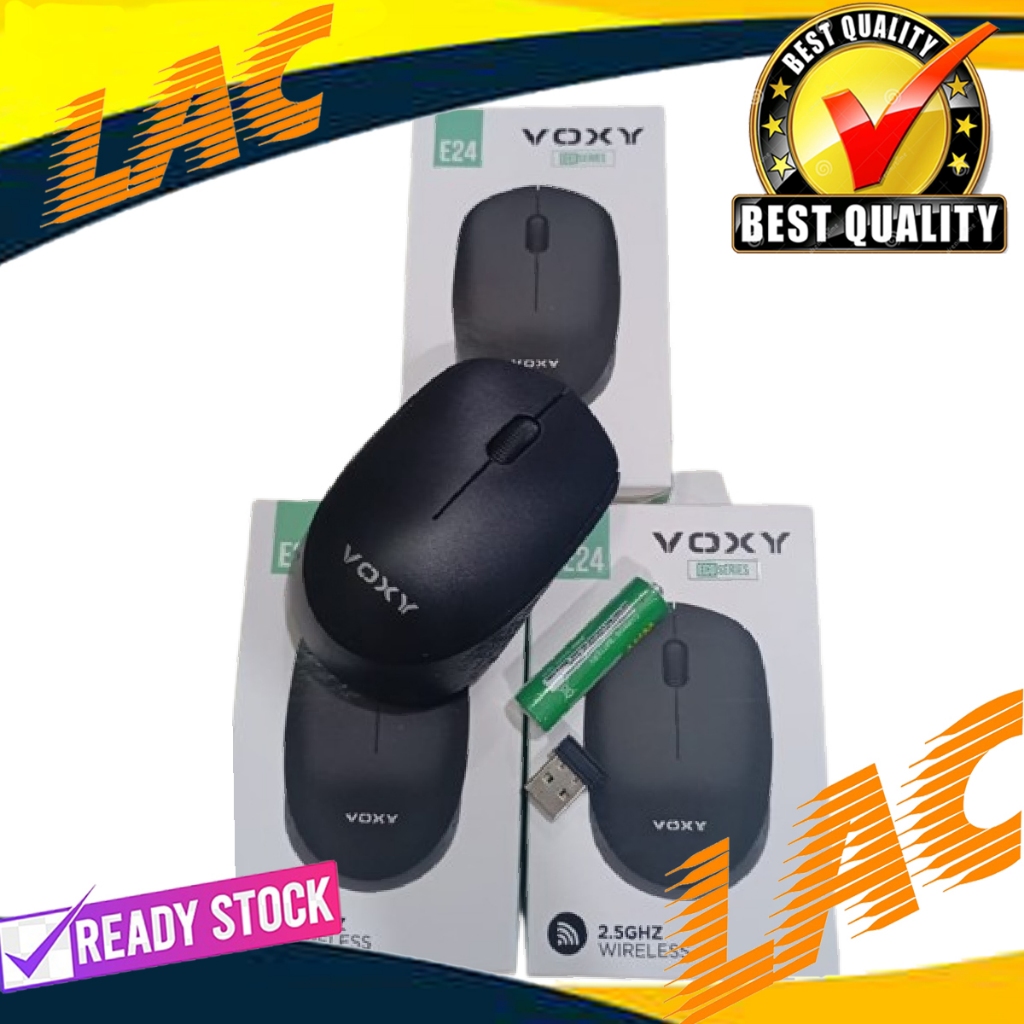Jual Mouse Wireless Voxy E24 2.4GHZ Mouse Usb wireless | Shopee Indonesia