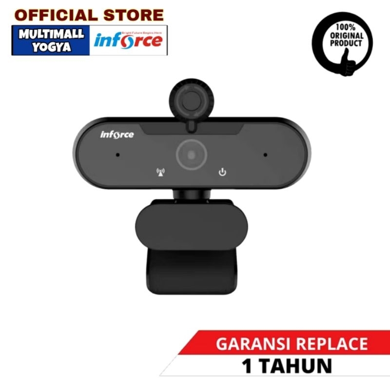 Jual Inforce Webcam TW-005 4K Ultra HD Built in Mic for Laptop PC ...