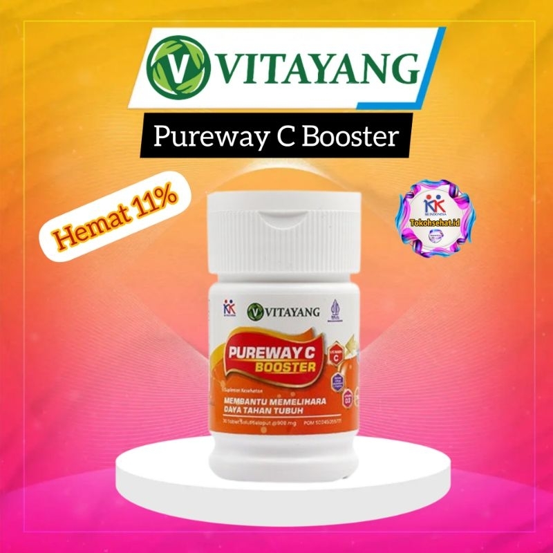 Jual Vitayang Pureway C Booster Vitamin C Generasi Terbaru Aman Di ...