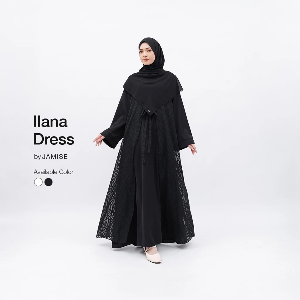 Ilana Dress Abaya Set Elegant