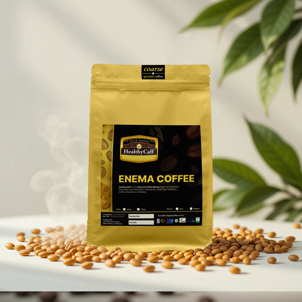 Jual Kopi enema Organik Light Roasted OrganiCaff Gerson Teraphy ...