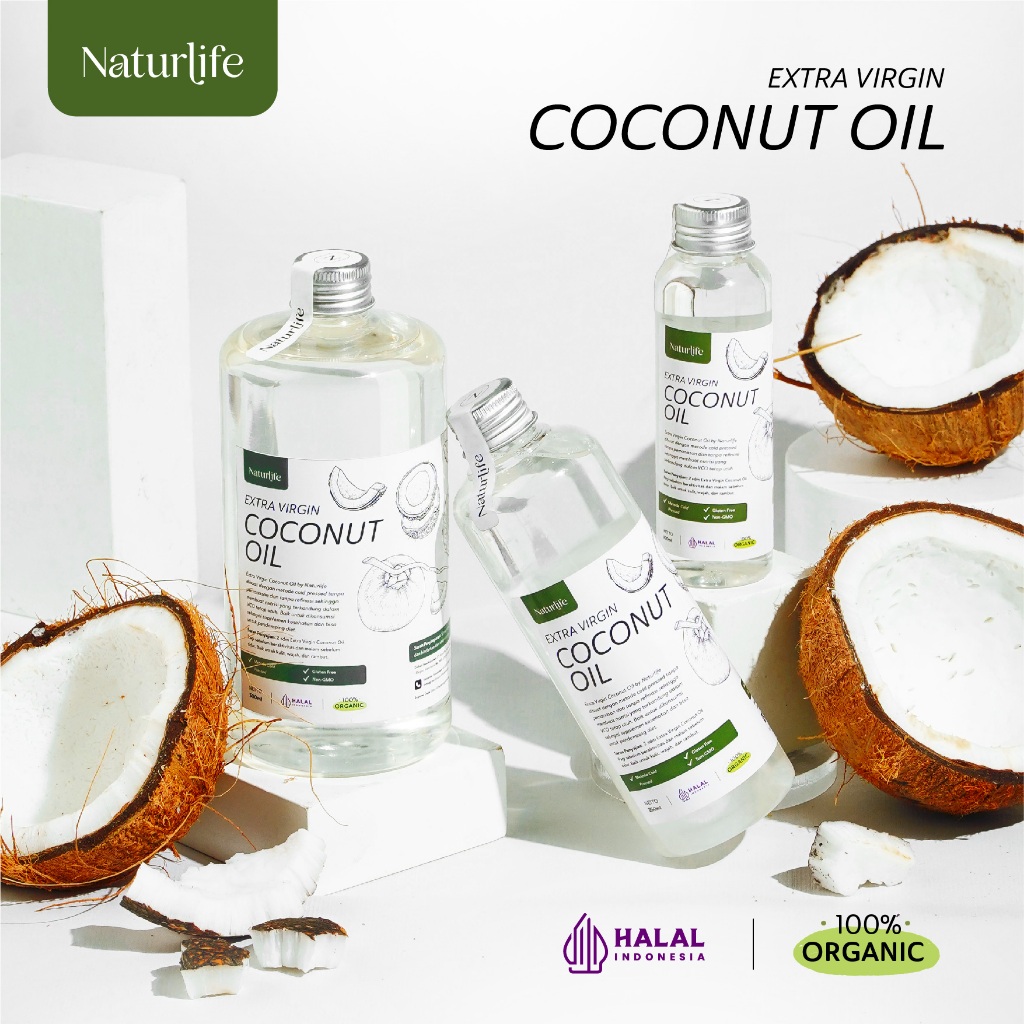 Jual Extra Virgin Coconut Oil 100 Asli Murni Organik Premium Quality