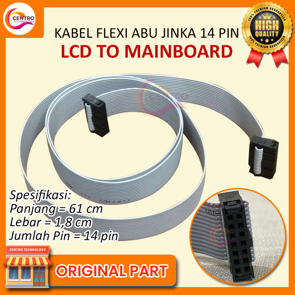 Jual Kabel Flexy Jinka 14 PIN / 16 PIN / 30 PIN | Kabel Jinka dari LCD ...