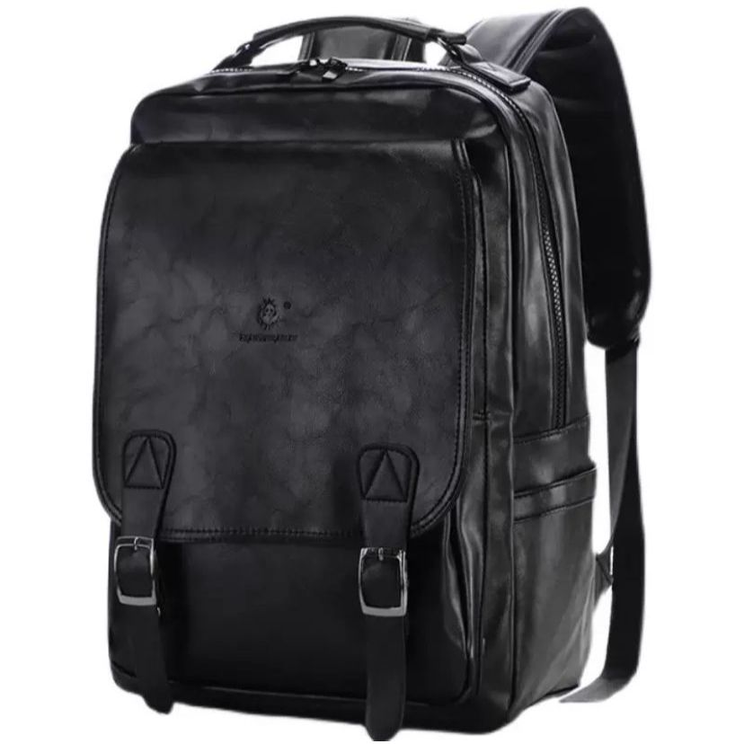 Jual Tas Ransel Kulit Premium BUY 1 Get 3 Waterproof Backpack Leather ...