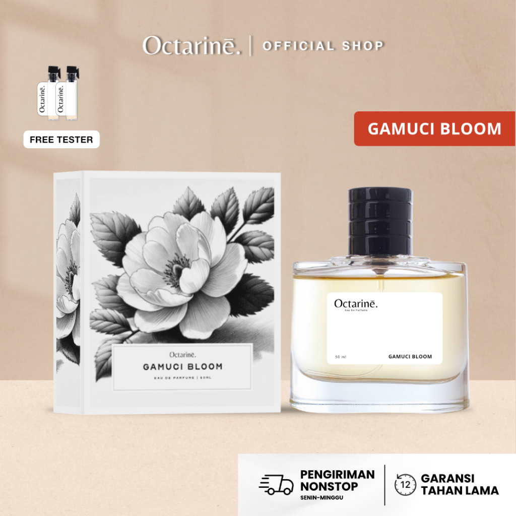 Jual Octarine - Gamuci Bloom Parfum Wanita Aroma White Floral Green ...