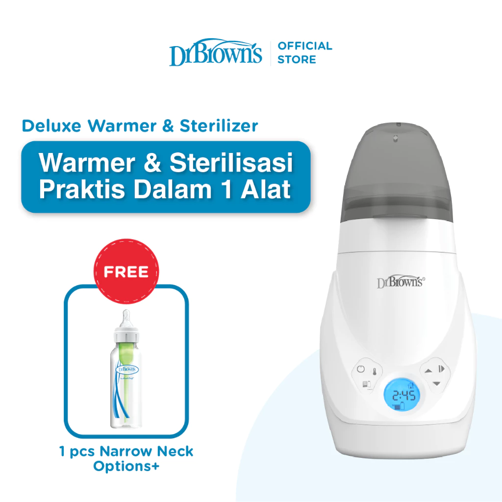 Dr. Brown's Deluxe Electric Bottle & Food Warmer & Sterilizer / Penghangat susu (AC148)