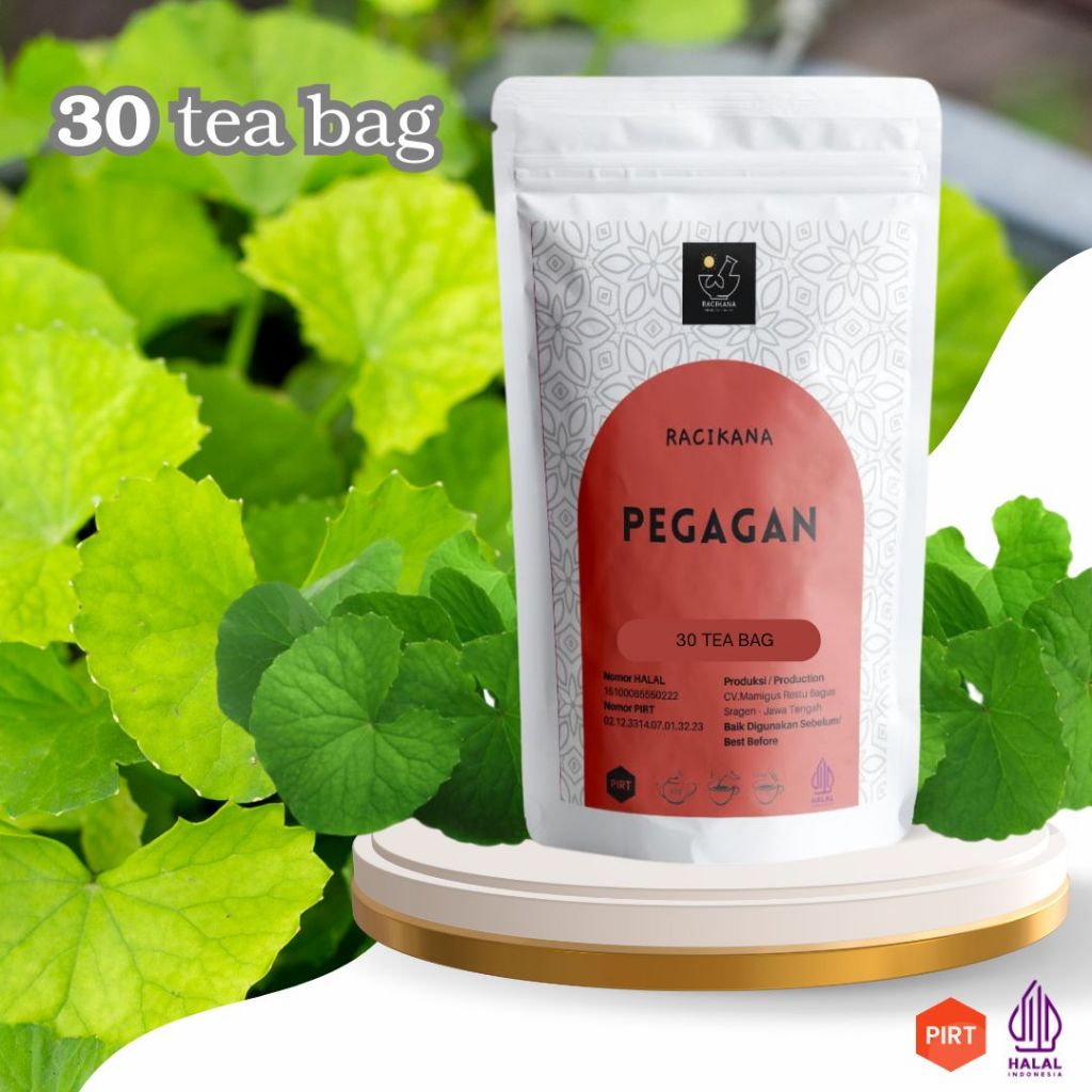 Jual TEH CELUP PEGAGAN / Centella Asiatica Tea / Teh Sirkulasi Darah