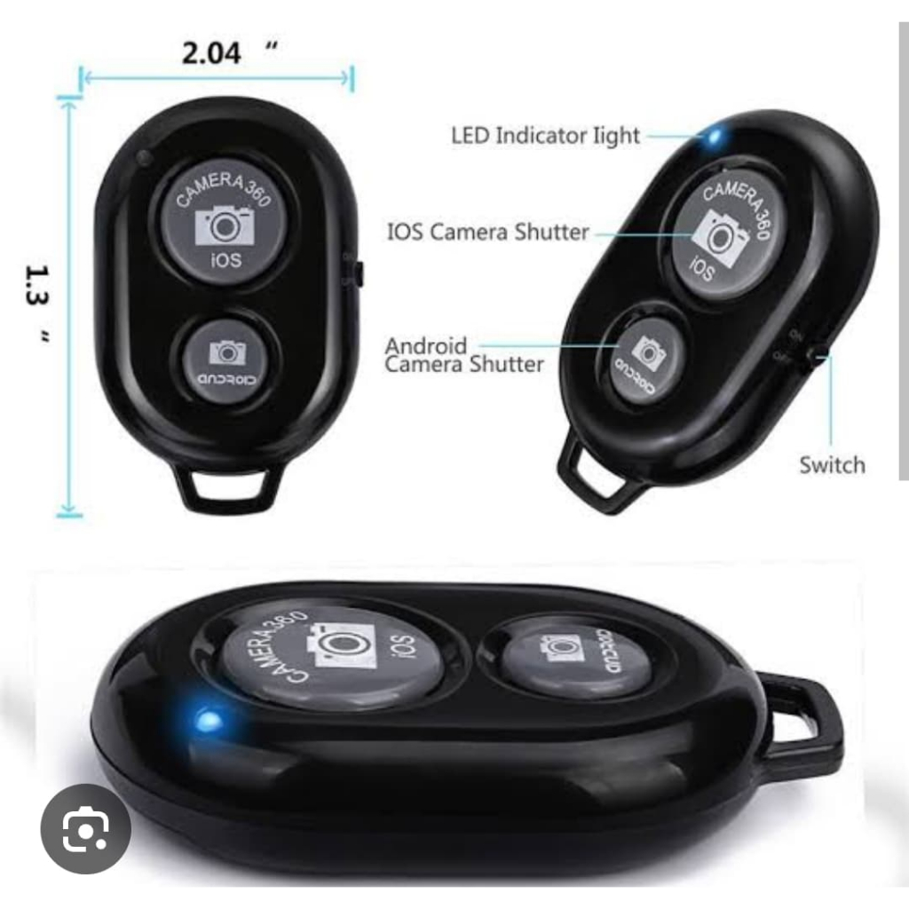 Jual Tomsis Bluetooth Panda Smartphone Remote Shutter | Shopee Indonesia