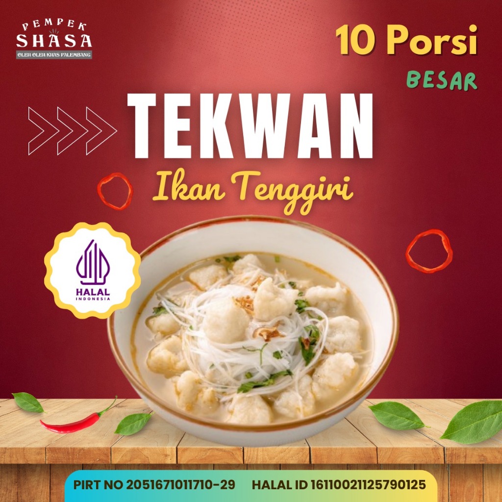 Jual Tekwan Premium Ikan Tenggiri Frozen Halal PIRT 10 Porsi , 7 & 3 ...