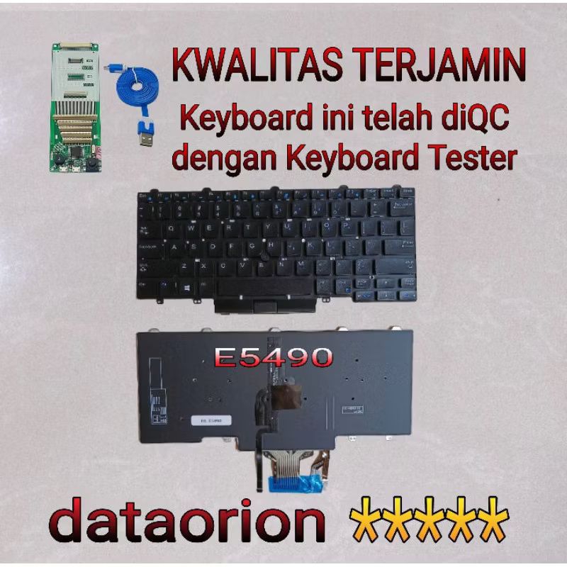 Clavier Dell Latitude E7450 E5450/E5490/E7480/E7490 - AZERTY - Occasion