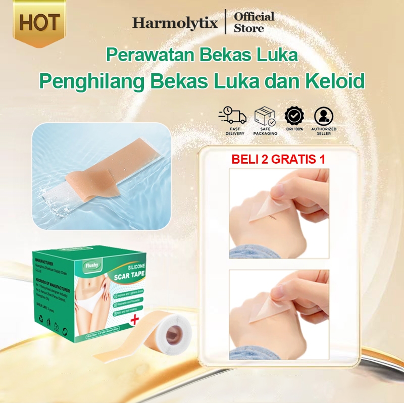 Jual Harmolytix silicone scar sheet penghilang bekas luka menghilangkan ...