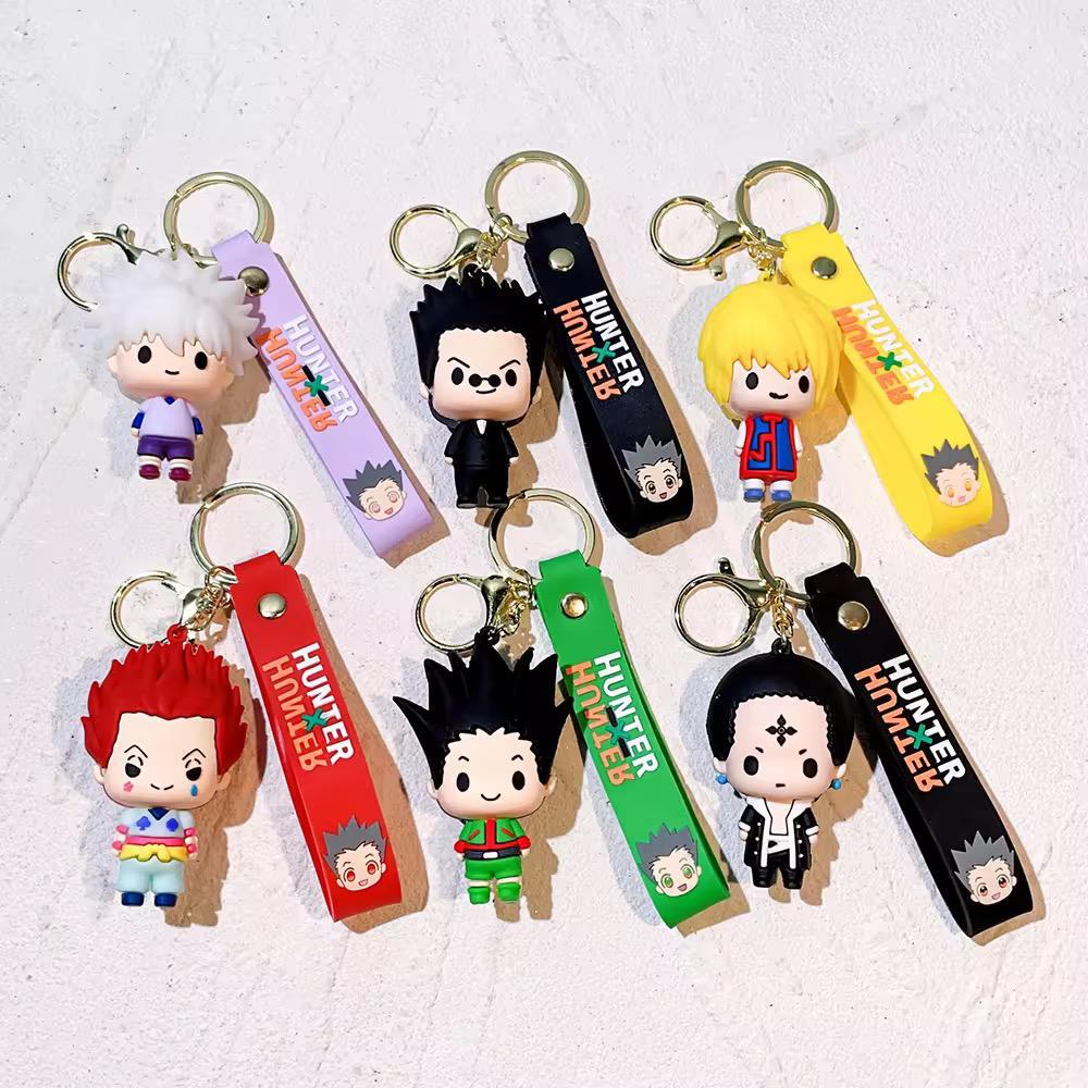 Jual Gantungan Kunci Keychain Hunter x Hunter Gon Killua Chrollo ...