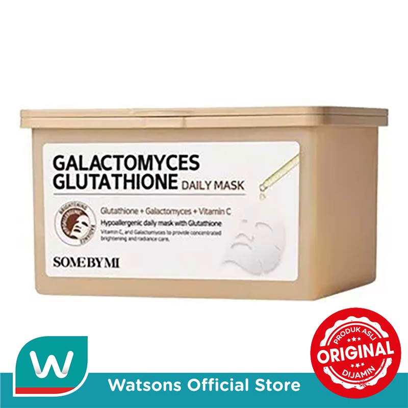 Jual Some By Mi Galactomyces Glutathione Daily Mask 30'S | Shopee Indonesia