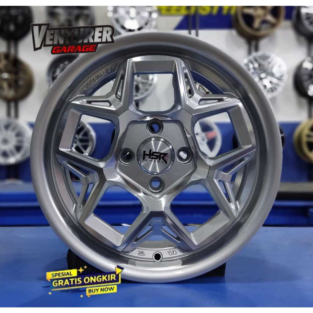 Jual Velg Mobil Datsun Karimun Ignis Swift Vios R15 HSR WASILE Ring15 ...