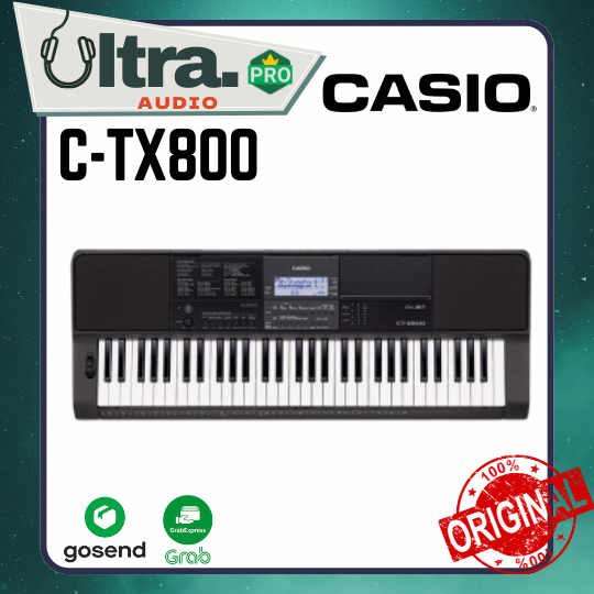 Jual CASIO CTX800 / C-TX800 / CTX-800 KEYBOARD ORIGINAL | Shopee Indonesia