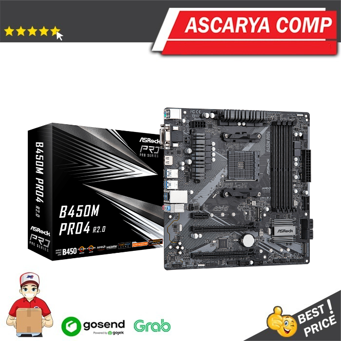 ASROCK ASRock B450 Pro4 R2.0 (AM4) | Mainboard AMD günstig kaufen | elektronik