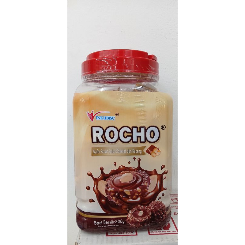 Jual ROCHO Wafer Bulat 300g | Shopee Indonesia