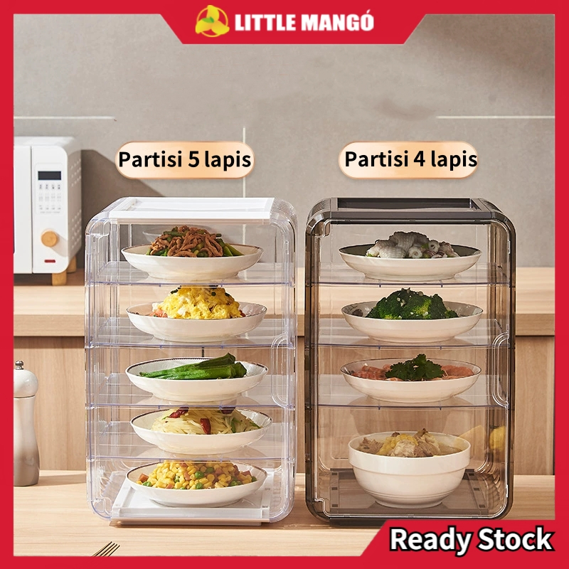 Jual Rak Penyimpanan Makanan 3-5 Tingkat Rak Serbaguna Rak Penyimpanan ...