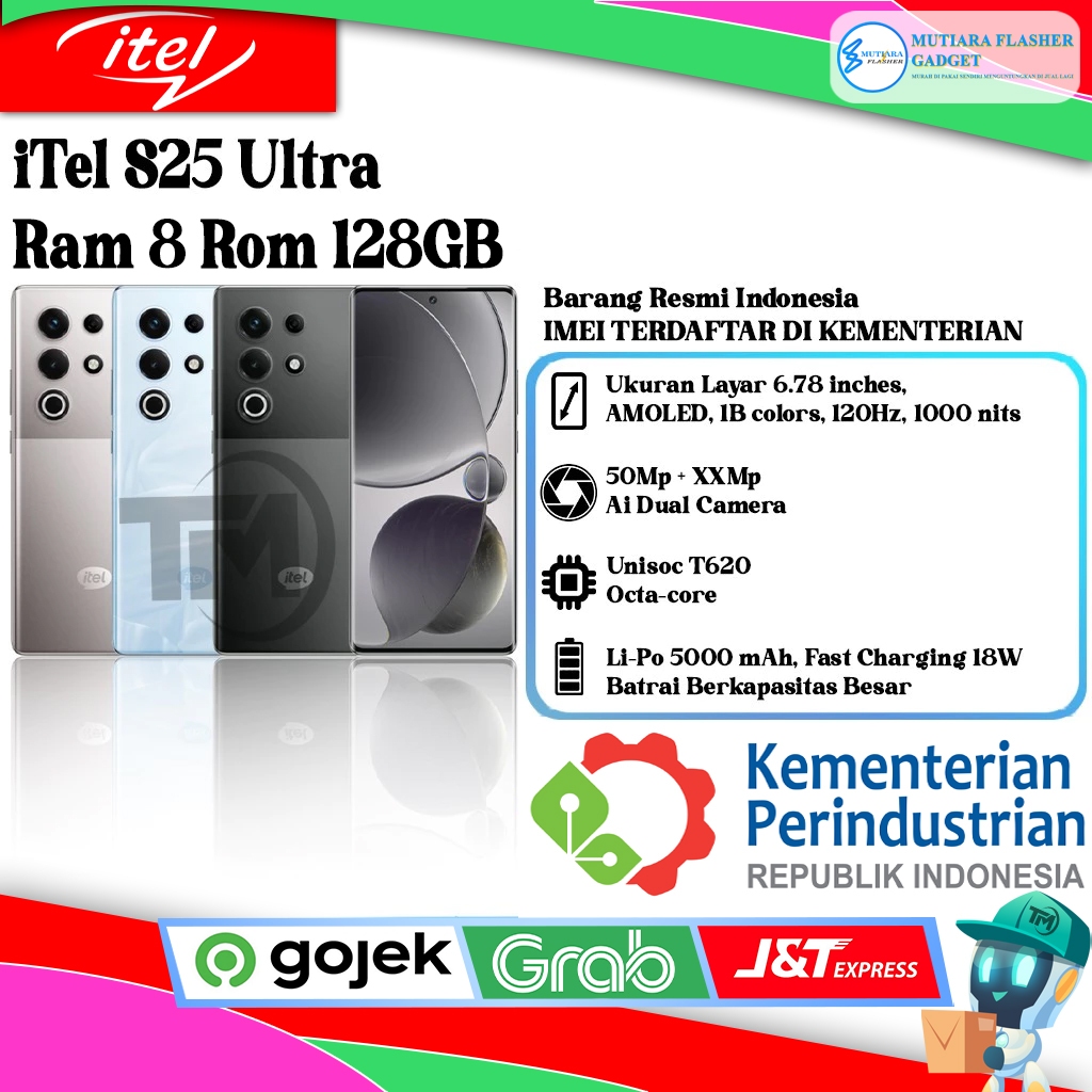 Jual iTel S25 Ultra Ram 8/128GB | Ram 8/256GB | Shopee Indonesia