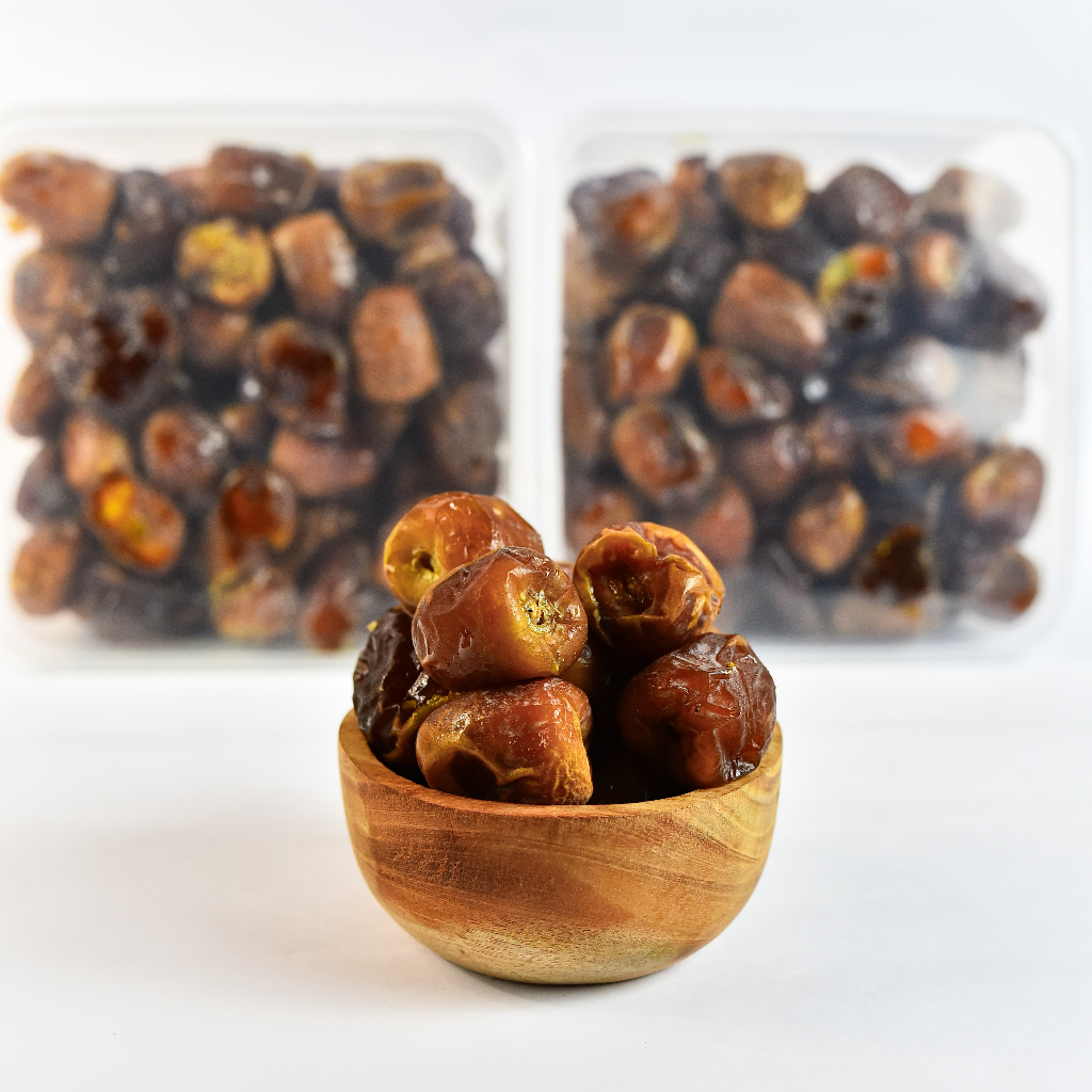 Jual Kurma Sukari Raja 1Kg / Kurma Sukari Al-Qossim 500g | Shopee Indonesia