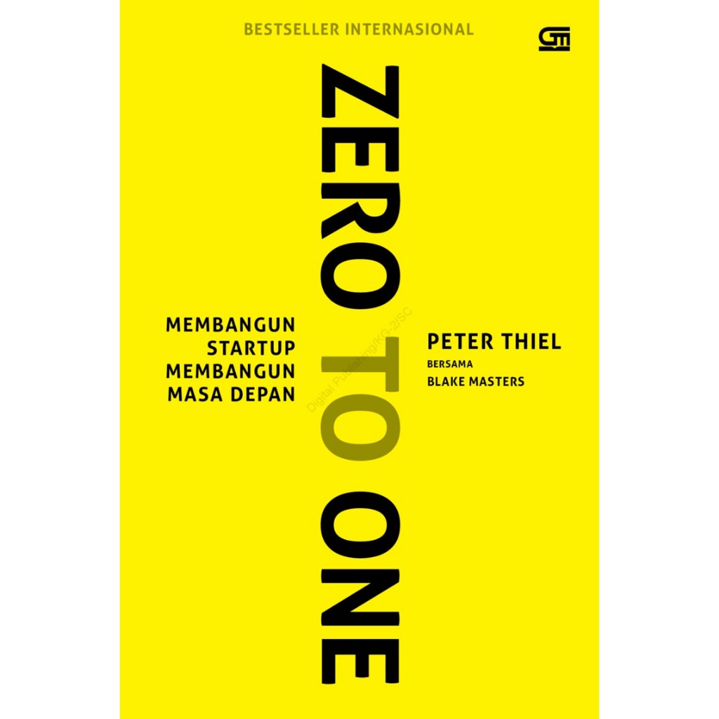Jual Zero to One (2025) - Peter Thiel | Shopee Indonesia