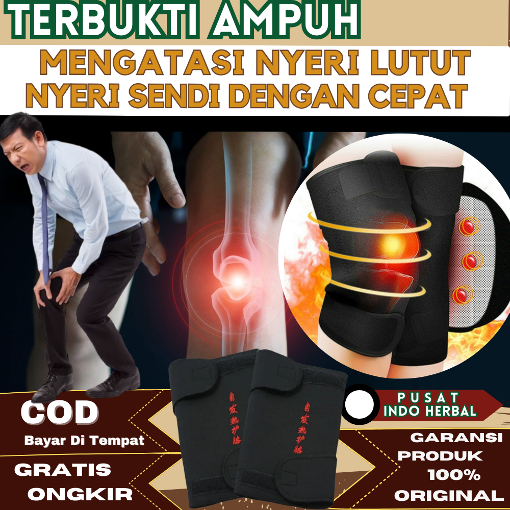 Jual Sabuk Terapi Pemanas Pijat Nyeri Lutut Saraf Kejepit Pegal Pegal ...