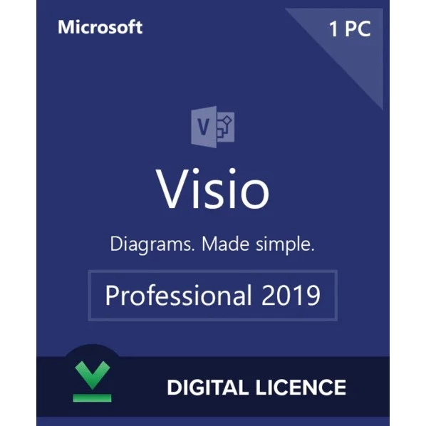 Jual Visio 2021 | 2019 | 2016 Pro Plus Digital License - Original ...