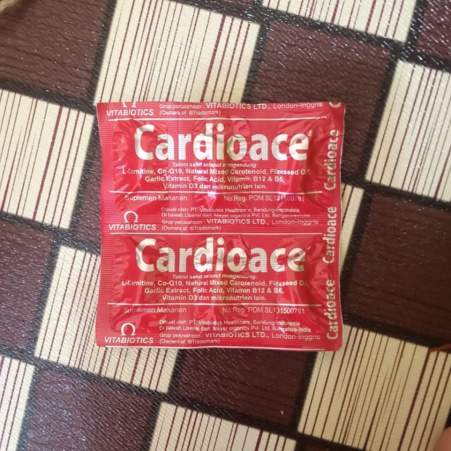 Jual cardioace vitabiotics vitamin multivitamin | Shopee Indonesia