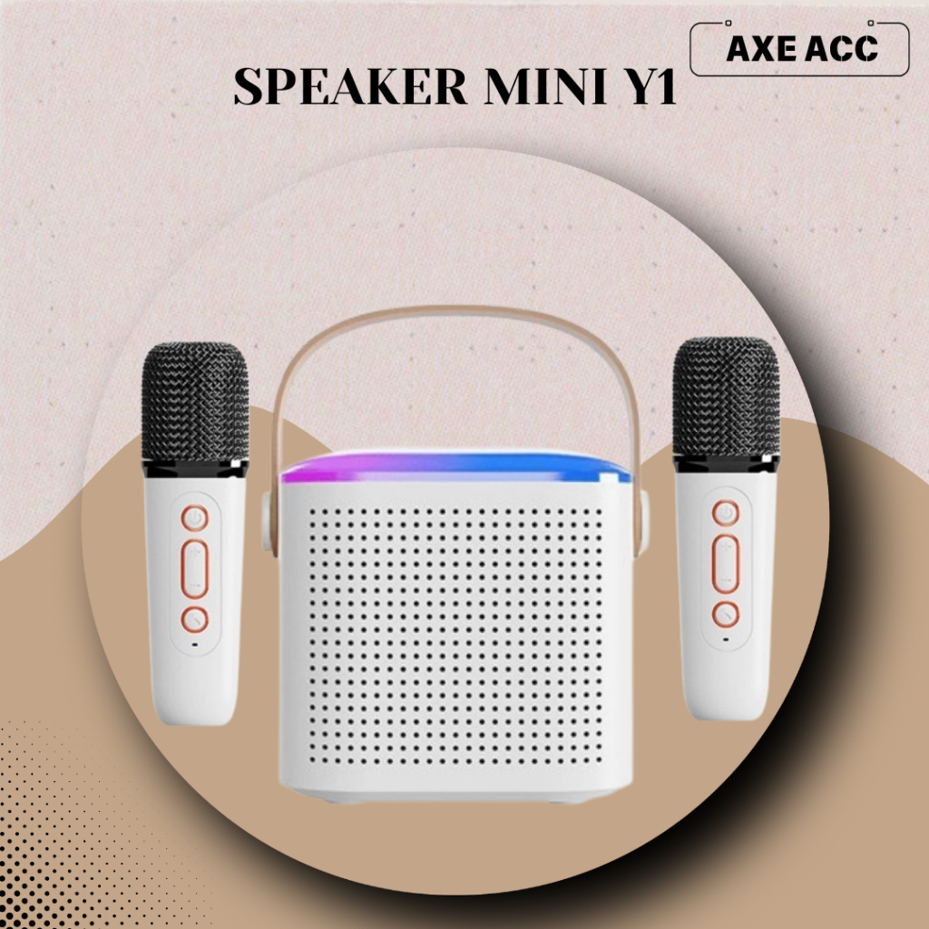 Jual Speaker Karaoke Bluetooth Speaker Y1 Speaker Portable Wireless ...
