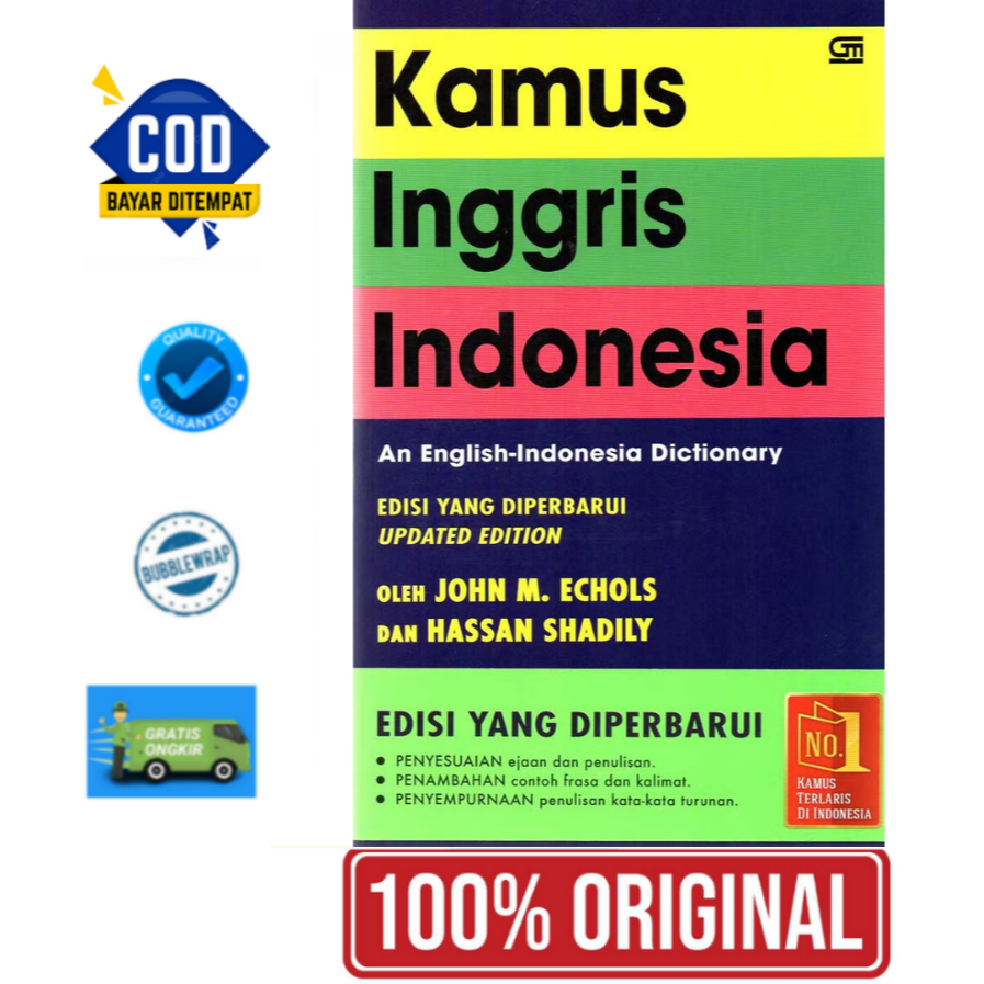 Jual KAMUS INGGRIS-INDONESIA - JOHN M. ECHOLS dan HASSAN SHADILY ...