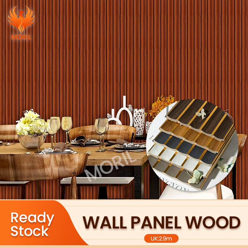 Jual 2.9Meter 150x15mm Wall Panel Wood Panel PVC Motif List Kayu Elegan ...