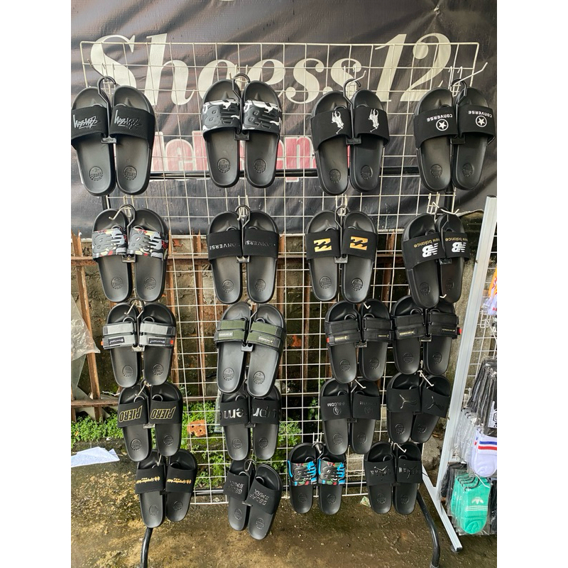 Jual sendal slip on/plif/tulis model dan ukuran nya di note/sesuai foto