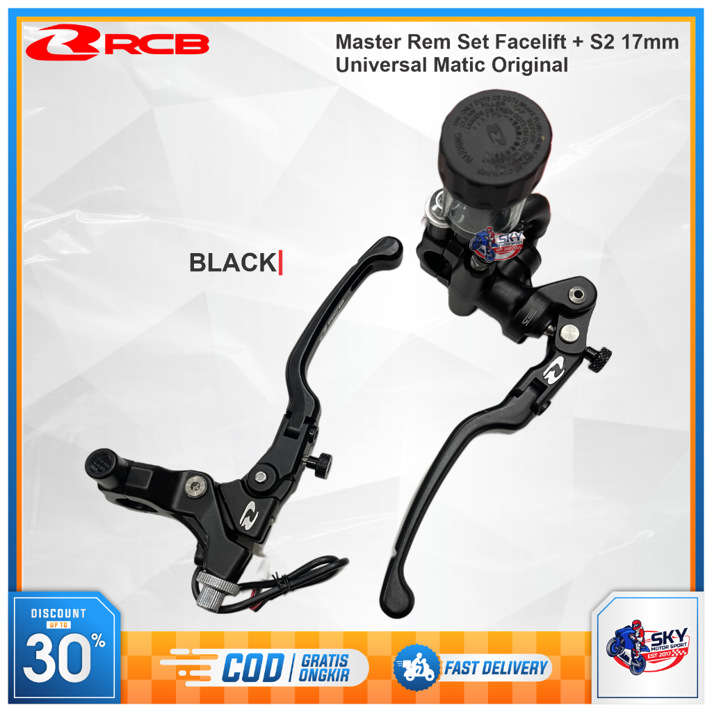 Jual Master Rem Set S1 Facelift + Kiri S2 17mm R15 R25 Vario Beat ...
