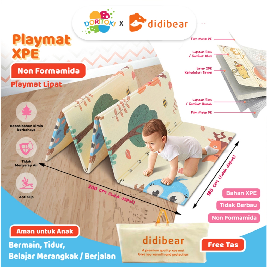 jual-doritoki-x-didibear-sni-playmat-lipat-anak-xpe-matras-bayi-uk-180
