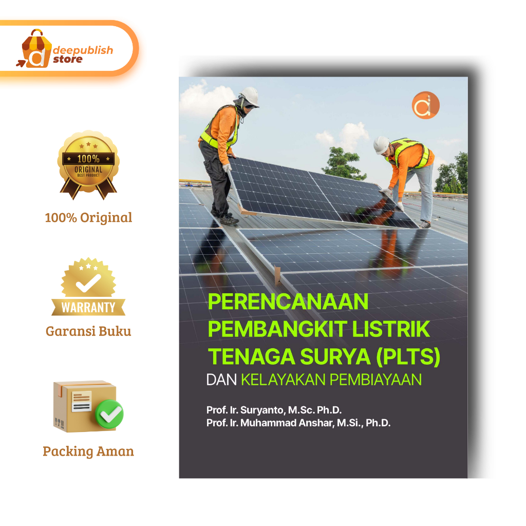 Jual Deepublish - Buku Perencanaan Pembangkit Listrik Tenaga Surya ...