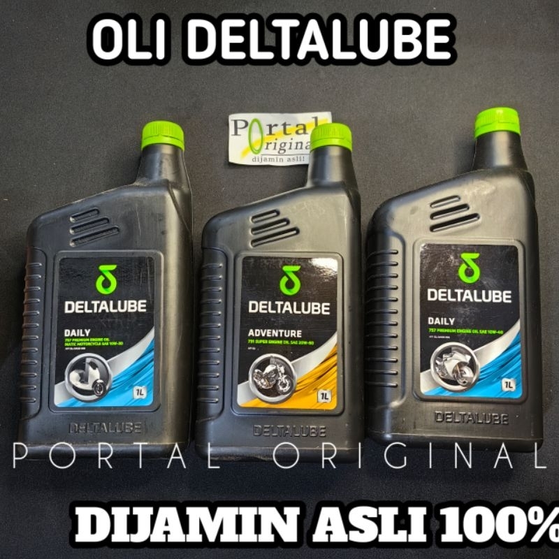 Jual Oli Deltalube Adventure Daily 4T 731 757 Premium Super Original ...